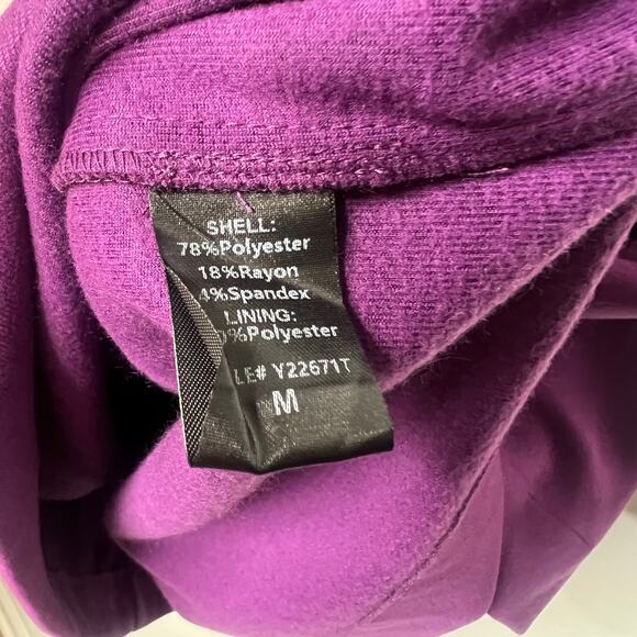 Pomander Place Purple Wide Sleeve Audrey Shift Mini Dress Size Medium - Picture 5 of 6